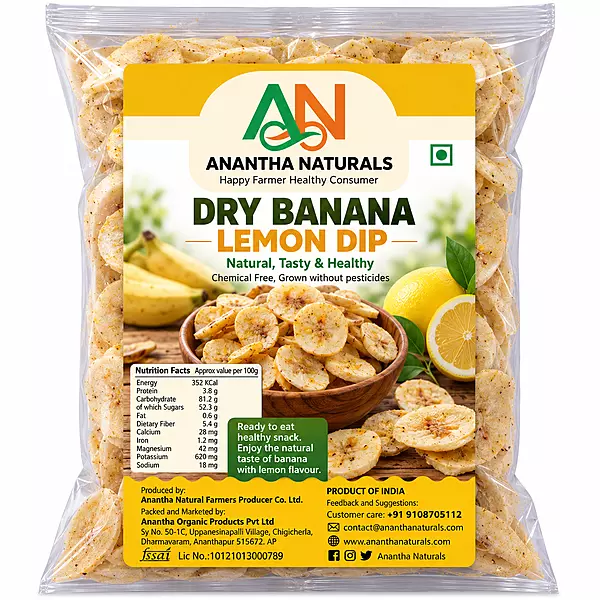 Dry Banana Lemon Dip