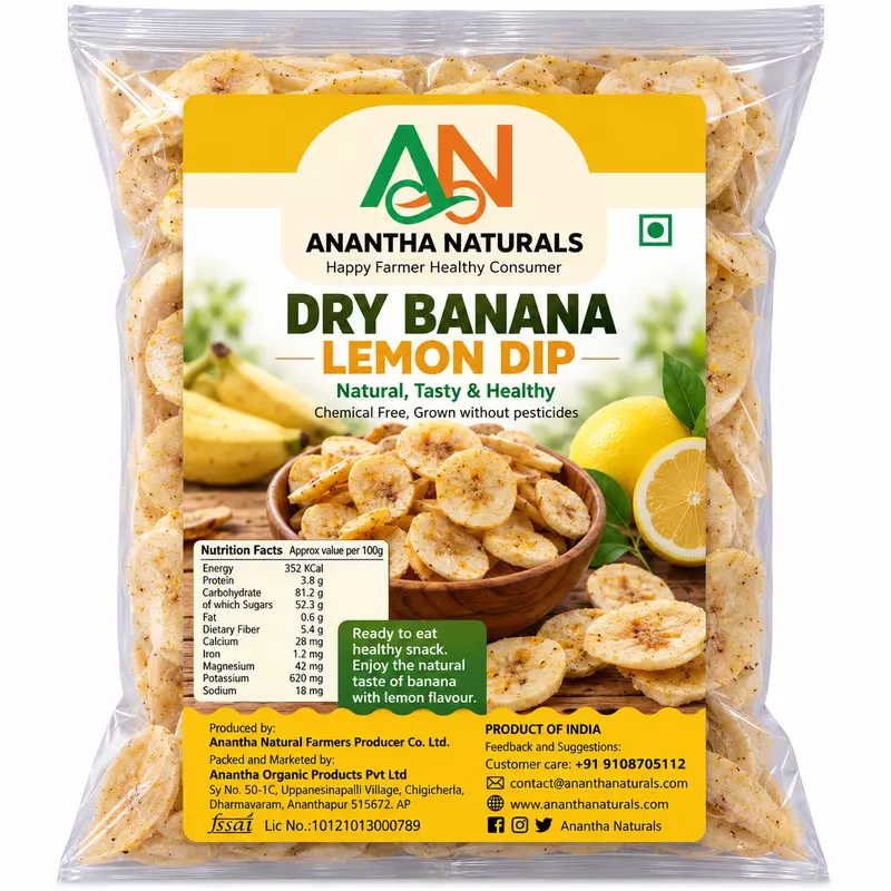 Dry Banana Lemon Dip