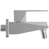 LV-17 Nozzle Bib Tap With Wall Flange