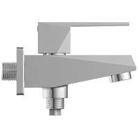 LV-2006-B 2 Way Bib Tap Dual Flow With Wall Flange