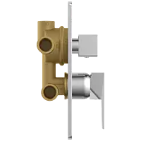 LV-2053 2 Inlet 3 Outlet High Flow Diverter Body With Upper Part Set