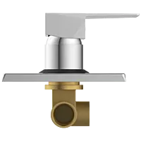 LV-2054 Single Lever Shower Mixer (Deusch Mixer) Body With Upper Part Set