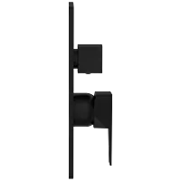 LV-MB-2063 Exposed Part Kit For 2 Inlet 3 Outlet Single Lever High Flow Diverter (Matt Black)