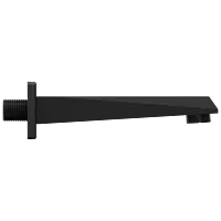 SP-MB-5317 Bath Tub Spout With Wall Flange (Bath Spout Collection) (Matt Black)