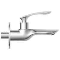 KA-3103 Long Nose Bib Tap With Wall Flange