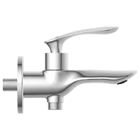 KA-3106 2 Way Bib Tap With Wall Flange