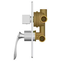 KA-3153 2 Inlet 3 Outlet High Flow Diverter Body With Upper Part Set