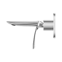 KA-3167 Exposed Part Kit For Single Lever Basin Mixer Wall Mounted With Consisting Of Operative Lever, Basin Spout & Wall Flange