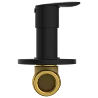 KA-MB-3124 Concealed Stop Cock 20mm Body With Upper Part Set (Matt Black)