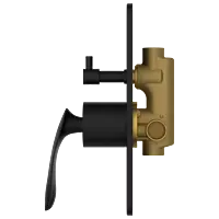 KA-MB-3152 High Flow Diverter Body With Upper Part Set (Matt Black)
