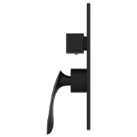 KA-MB-3163 Exposed Part Kit For 2 Inlet 3 Outlet Single Lever High Flow Diverter (Matt Black)