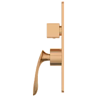 KA-RG-3163 Exposed Part Kit For 2 Inlet 3 Outlet Single Lever High Flow Diverter (Rose Gold)