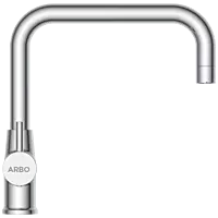 LX-1316 Center Hole Basin Mixer With Swinging Spout With Braided Hoses (Table Mounted Model)