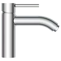 LX-1327 Single Lever Basin Mixer With Braided Hoses (Table Mounted Model)