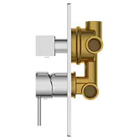 LX-1353 2 Inlet 3 Outlet High Flow Diverter Body With Upper Part Set