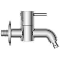 LX-18 Washing Machine Bib Tap With Wall Flange