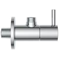 LX-1304 Angle Cock With Wall Flange
