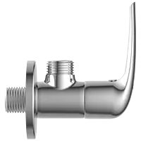 CM-2504 Angle Cock With Wall Flange