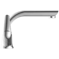 CM-2515 Center Hole Basin Mixer With Swinging Spout With Braided Hoses (Table Mounted Model)