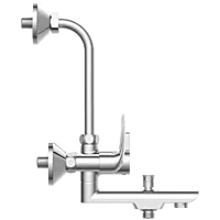 CM-2522 Wall Mixer 3 In 1 With Connecting Legs With Wall Flange