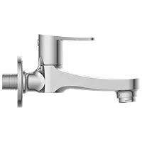 PR-2103 Long Nose Bib Tap With Wall Flange