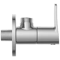 PR-2104 Angle Cock With Wall Flange