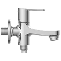 PR-2106-B 2 Way Bib Tap Dual Flow With Wall Flange