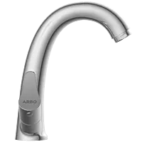 PR-2115 Center Hole Basin Mixer With Braided Hoses (Table Mounted Model)