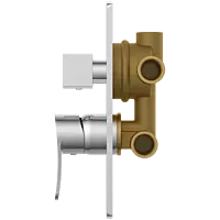 PR-2153 2 Inlet 3 Outlet High Flow Diverter Body With Upper Part Set