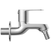 SL-17 Nozzle Bib Tap With Wall Flange