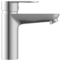 SL-2627 Single Lever Basin Mixer With Braided Hoses (Table Mounted Model)