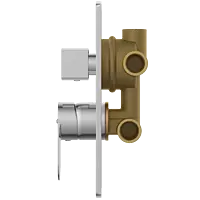 SL-2653 2 Inlet 3 Outlet High Flow Diverter Body With Upper Part Set