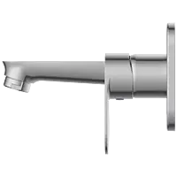 SL-2667 Exposed Part Kit For Single Lever Basin Mixer Wall Mounted With Consisting Of Operative Lever, Basin Spout & Wall Flange