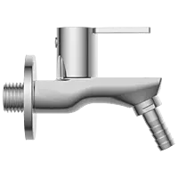 RL-617 Nozzle Bib Tap With Wall Flange (AC-17)