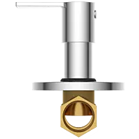 RL-4624 Concealed Stop Cock 20mm Body With Upper Part Set