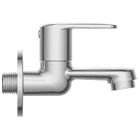 AL-1402 Bib Tap With Wall Flange