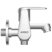 AL-1405 2 Way Bib Tap Side Handle With Wall Flange