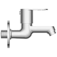 NE-1602 Bib Tap With Wall Flange