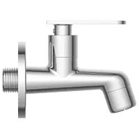 IX-2802 Bib Tap With Wall Flange
