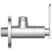 IX-2804 Angle Cock With Wall Flange