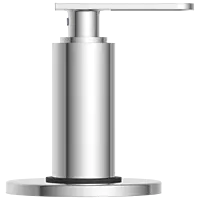 IX-2841 Exposed Part Kit Of Flush Valve With Fitting Sleeve, Operating Lever & Adjustable Wall Flange