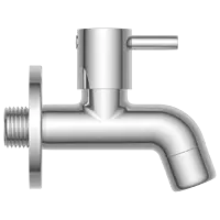 EL-1802 Bib Tap With Wall Flange