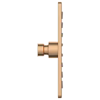 OS-RG-209 Square 6" x 6" Inch SUS 304 Rainfall Overhead Shower (Rose Gold)