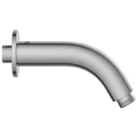 SHA-36 Round Shape 9" Inch Long With 45° Bend Wall Mounted Shower Arm With Wall Flange