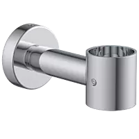 SHA-101 Exposed Shower Pipe for Bath & Shower Mixer Round Shape with Provision to Adjust Height & Sliding Holder for Hand Shower