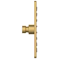 OS-GG-209 Square 6" x 6" Inch SUS 304 Rainfall Overhead Shower (Glossy Gold)