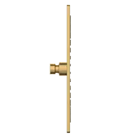 OS-GG-211 Square 12" x 12" Inch SUS 304 Rainfall Overhead Shower (Glossy Gold)
