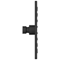 OS-MB-209 Square 6" x 6" Inch SUS 304 Rainfall Overhead Shower (Matt Black)