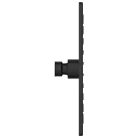 OS-MB-210 Square 8" x 8" Inch SUS 304 Rainfall Overhead Shower (Matt Black)