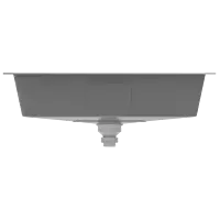 ST-06 30" x 18" x 9" Inch Hand Made Single Bowl Kitchen Sink - Stainless Steel 304